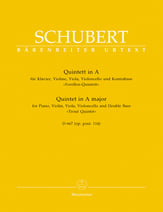 QUINTET IN A MAJOR Import cover